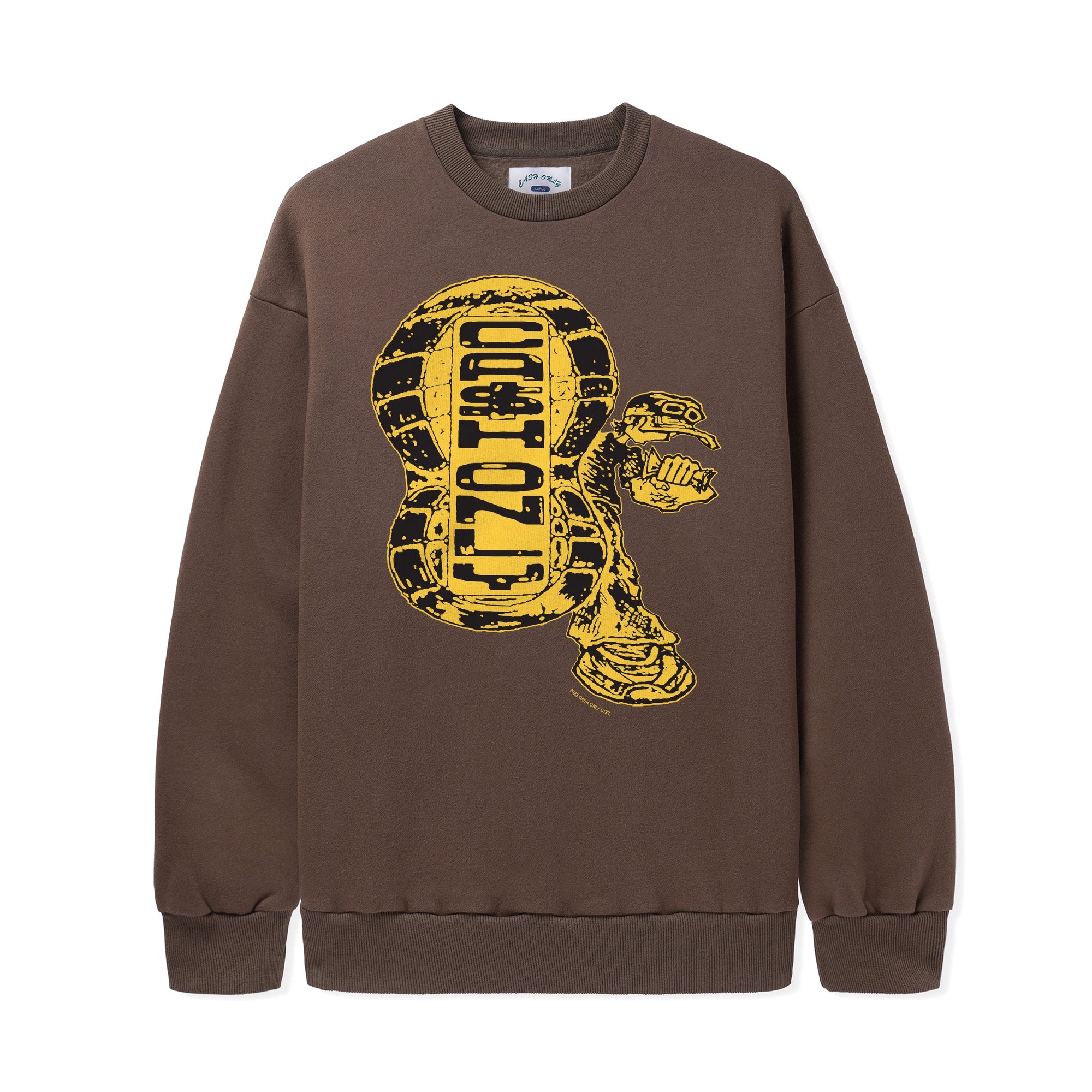 Stomp Crewneck, Brown