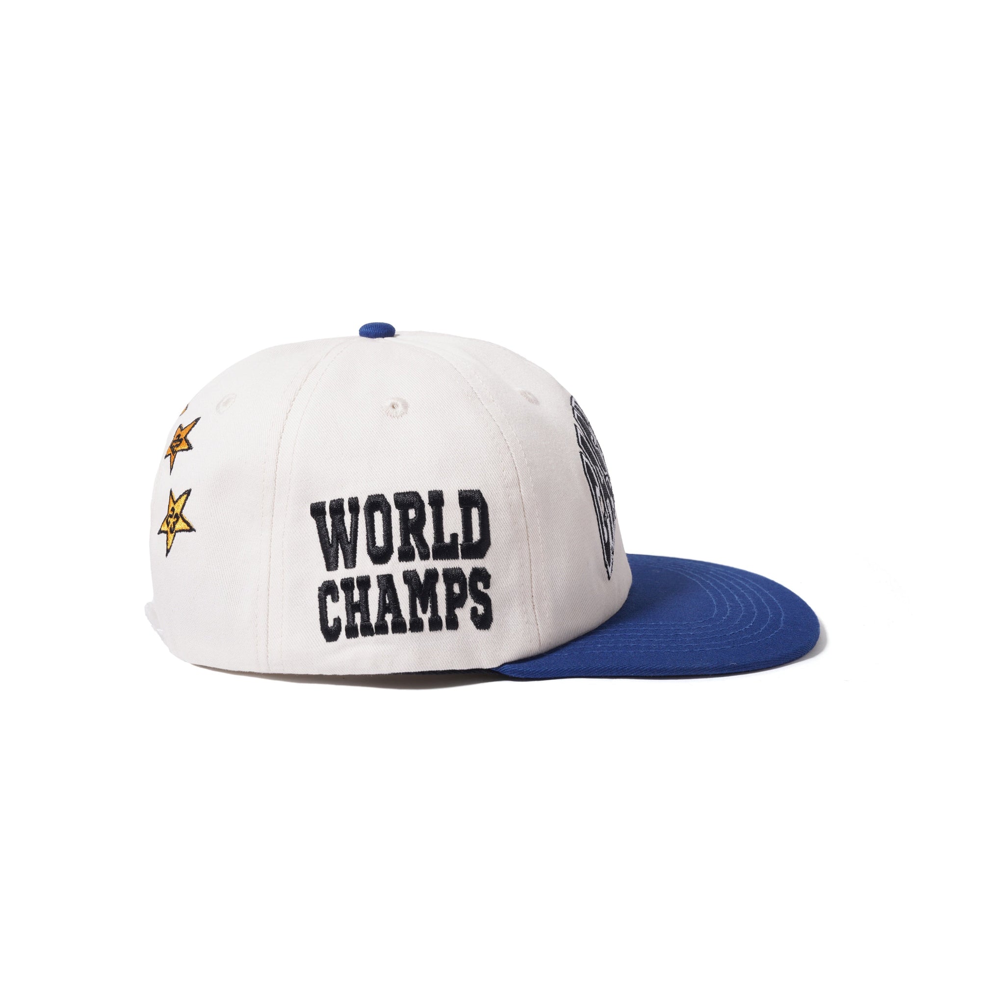 Super Bowl Snapback Cap, Cream / Royal Blue