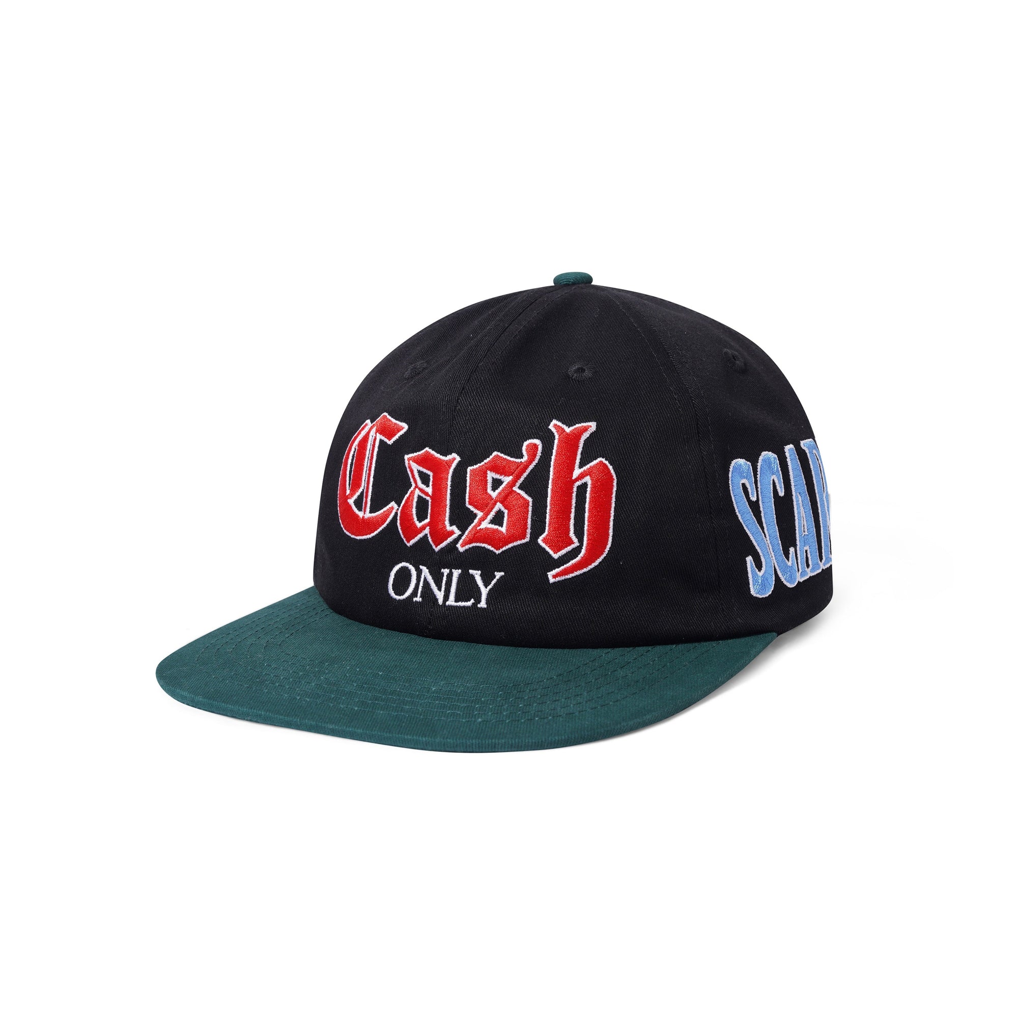 Training 6 Panel Cap, Black / Forest