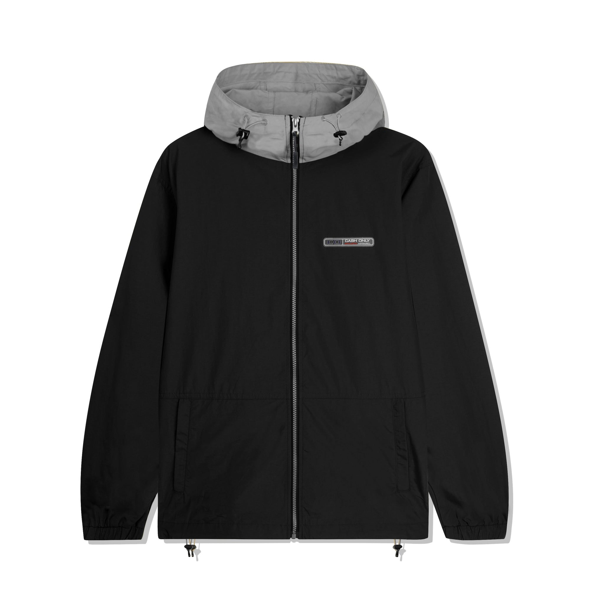 Transit Nylon Jacket, Black / Grey