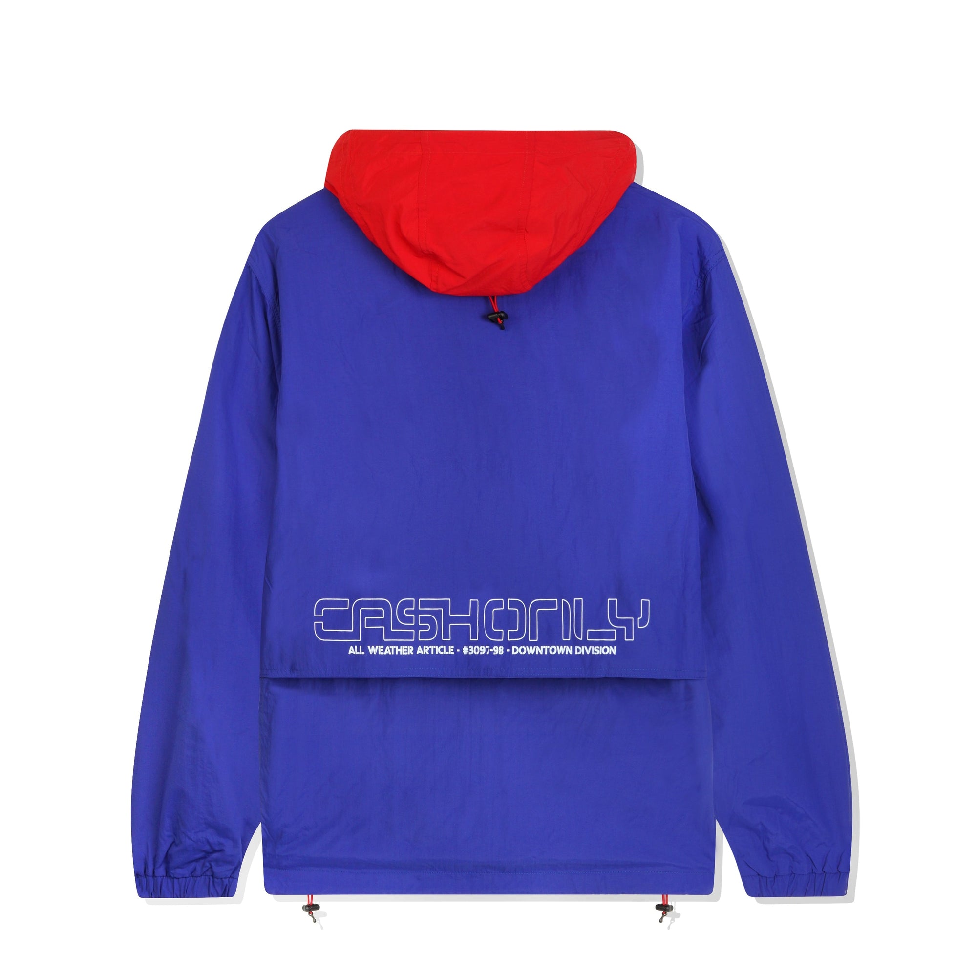 Transit Nylon Jacket, Blue / Red