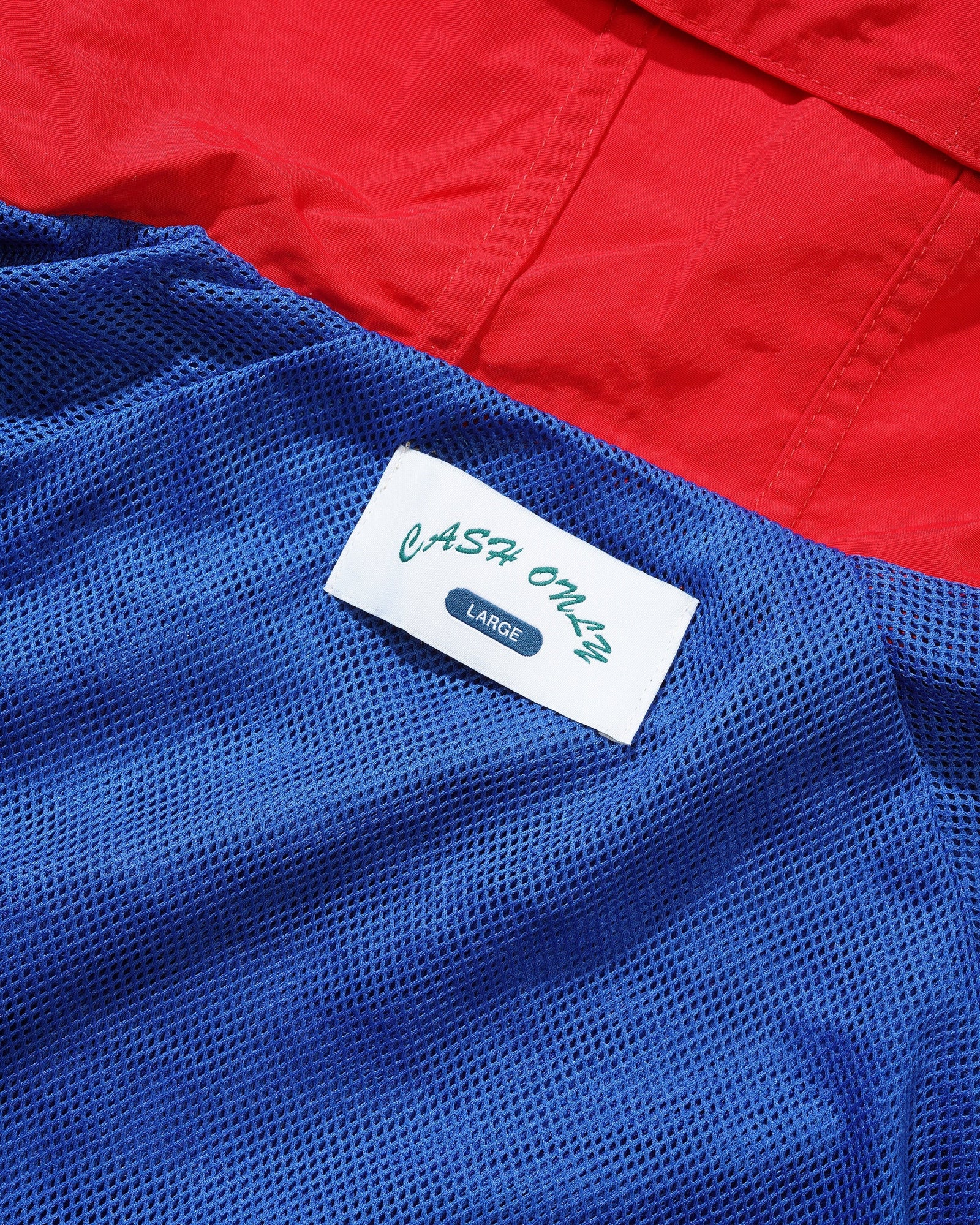 Transit Nylon Jacket, Blue / Red