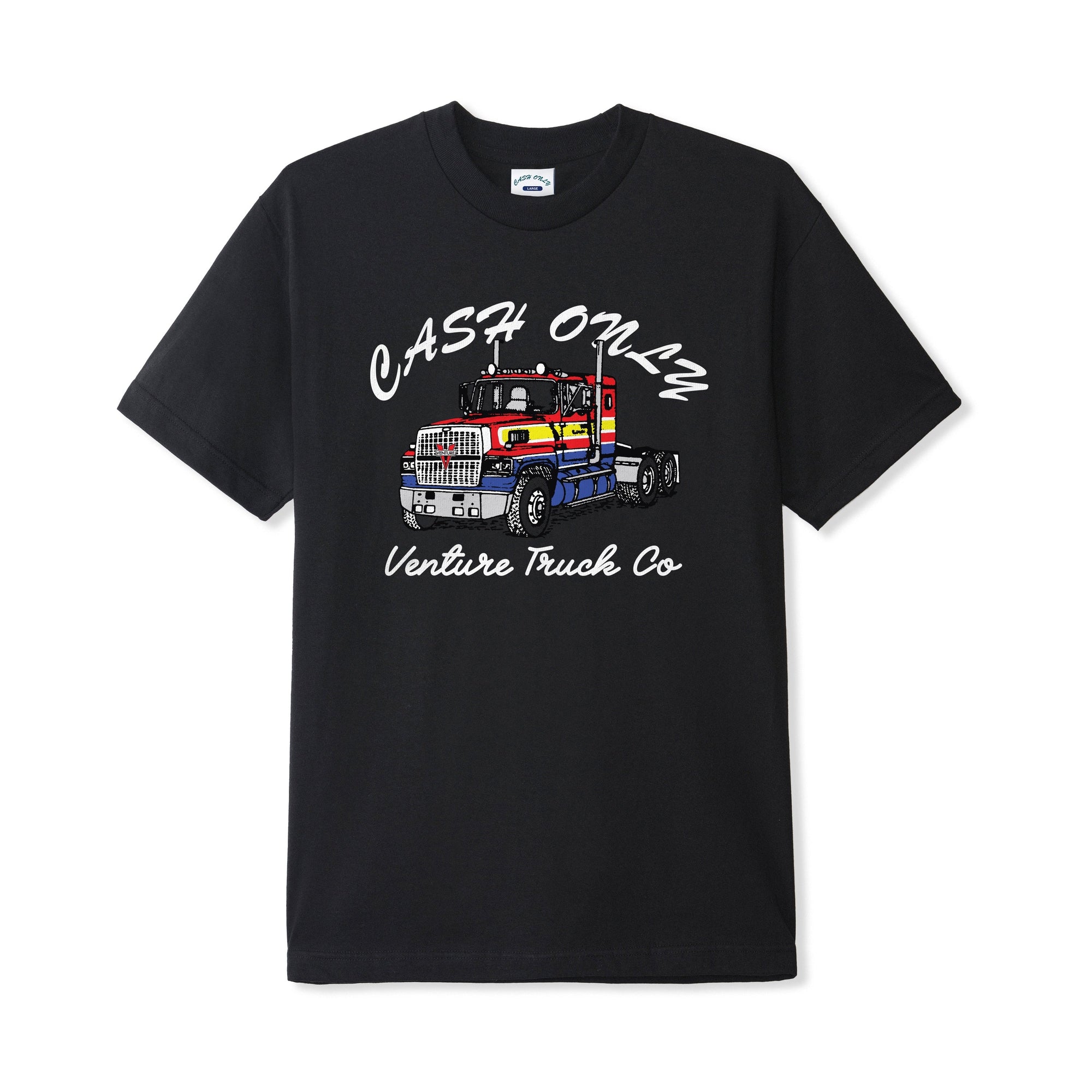 Truck Tee, Black