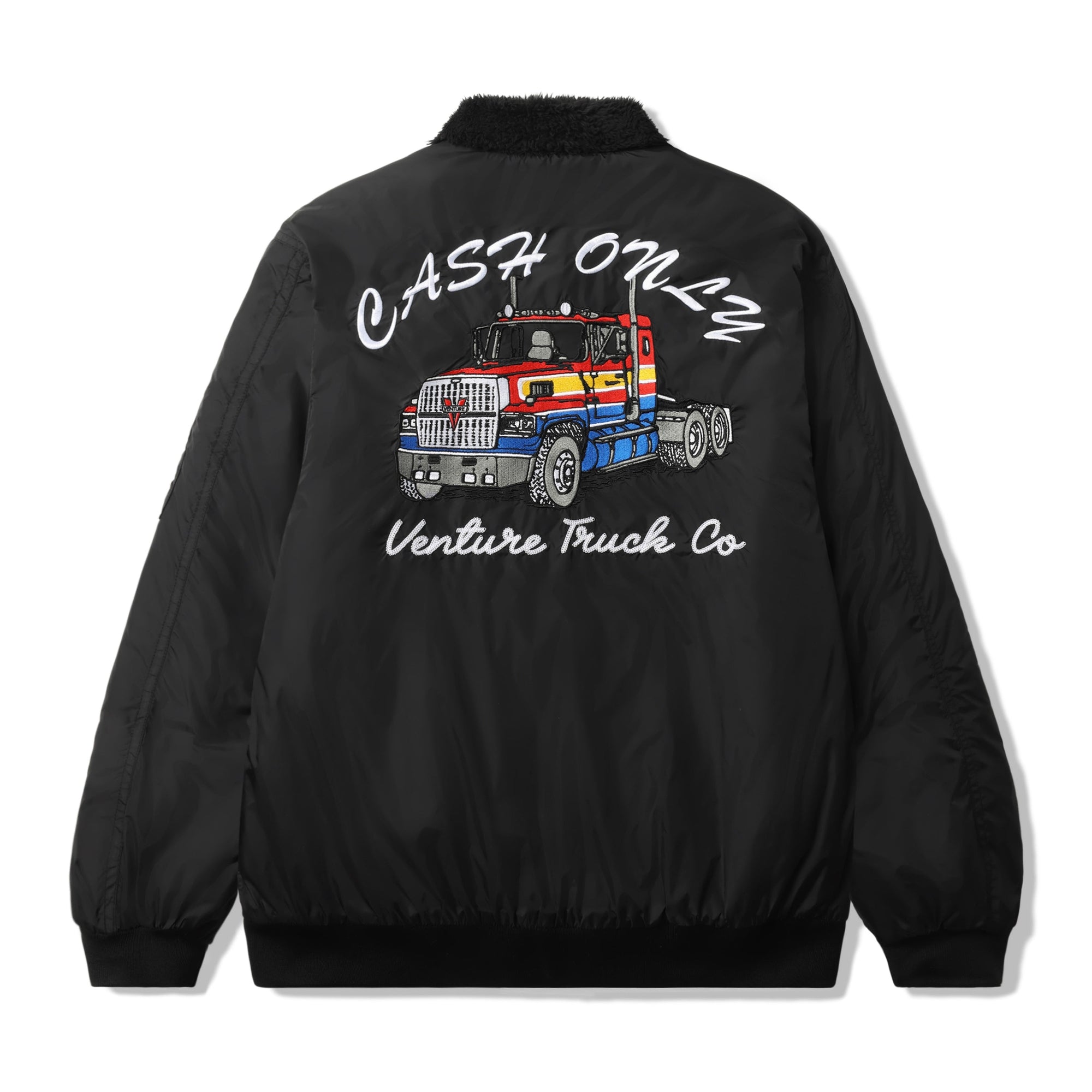 Trucker Jacket, Black