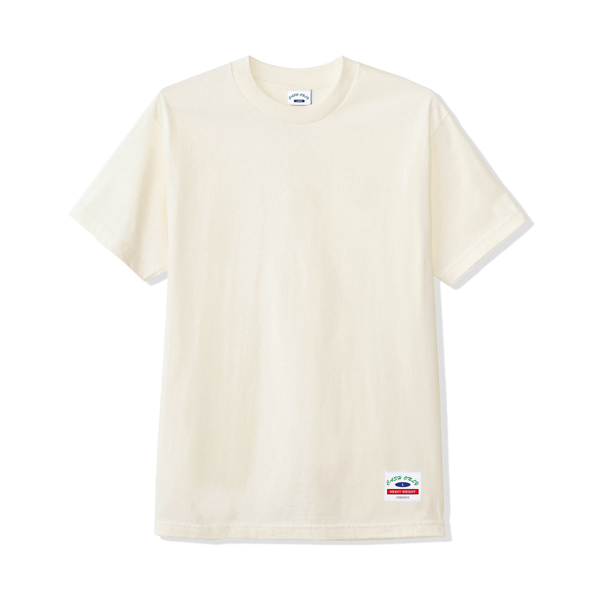 Ultra Heavy-Weight Basic Tee, Cream