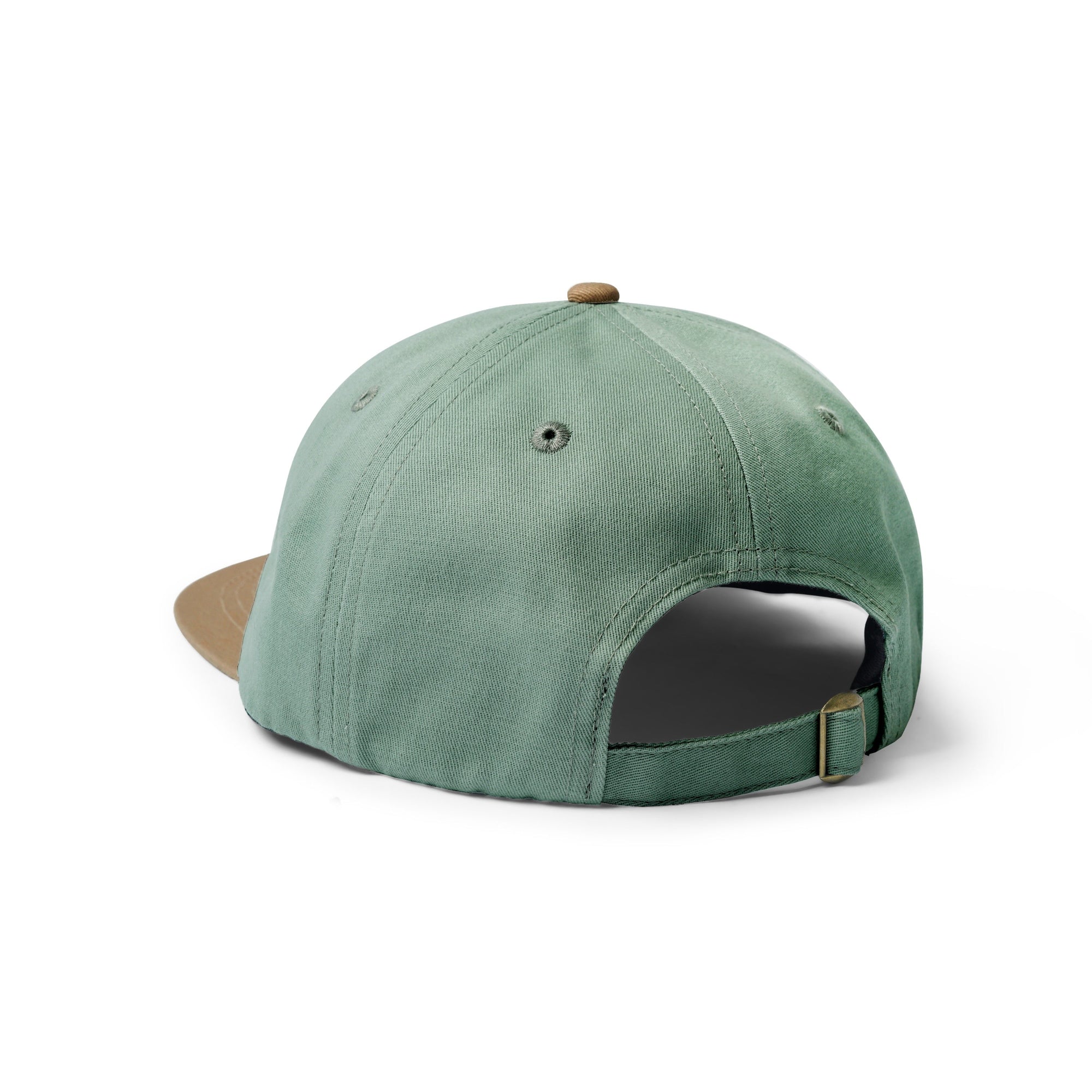 Team 6 Panel Cap, Sage / Brown